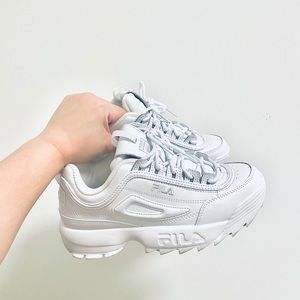 Women’s FILA Disruptor 2 Premium Mono Sneakers